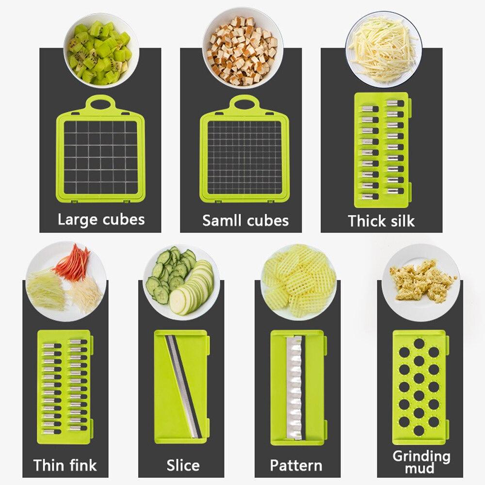 Multifunctional Vegetable Fruits Tool Potato Ricer Vegetable Slicer Peeler Cutter Carrot Shredder Grater Kitchen Accessories