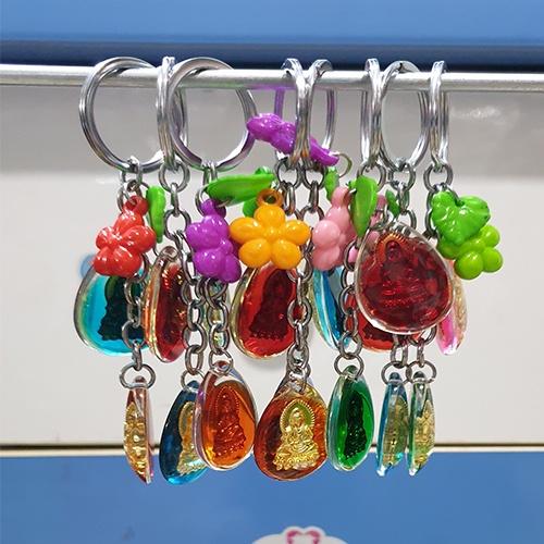 Móc khóa Quan Âm nhiều mẫu - nhiều màu