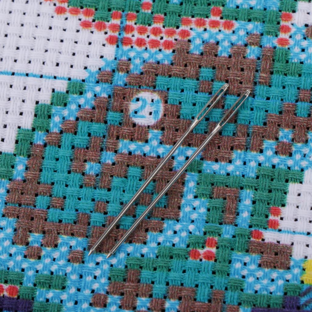 Stamped Cross Stitch Kits DIY Needlework Kits - Little Girl, 11CT, 38x37cm