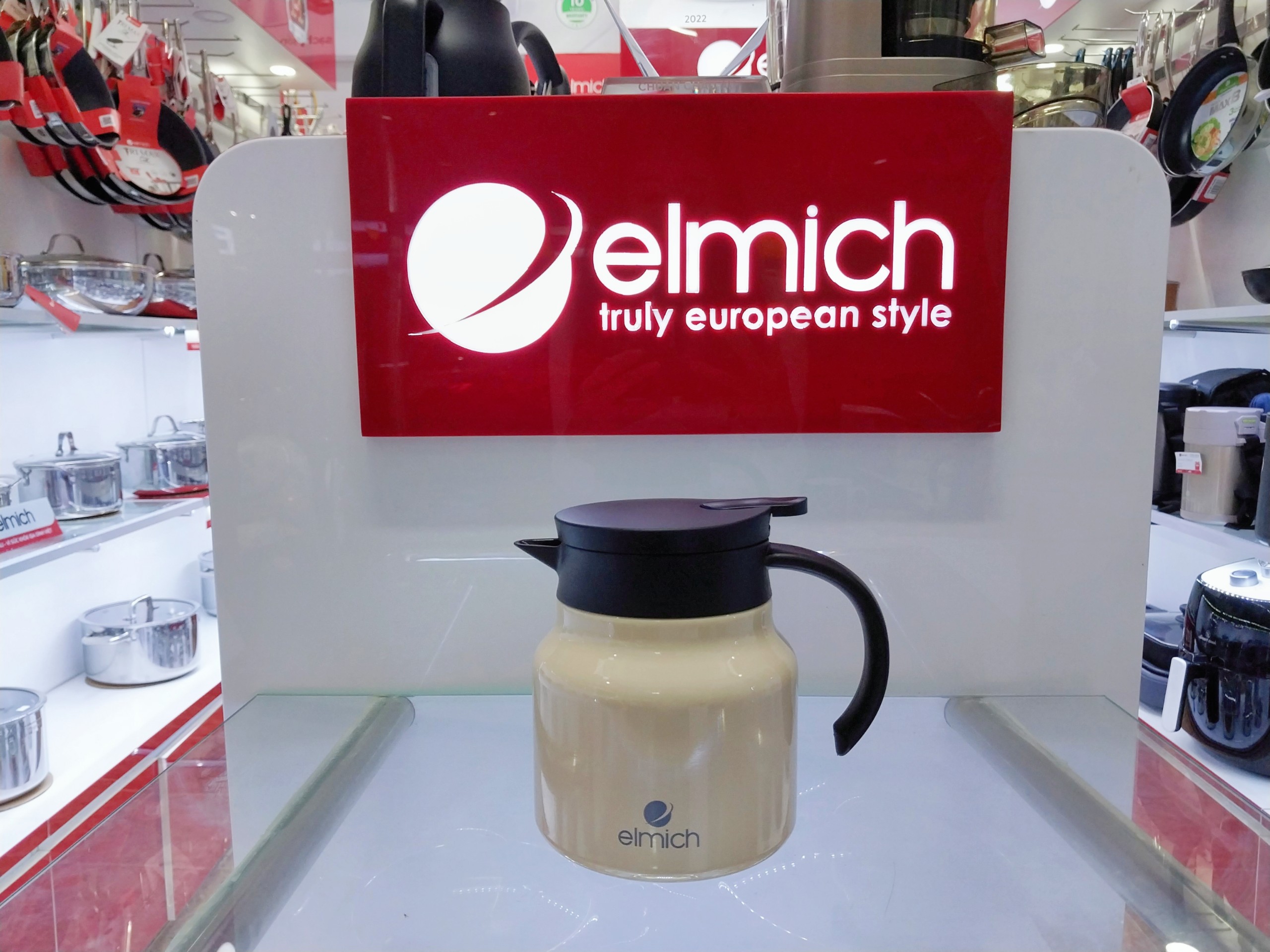 Bình giữ nhiệt gia đình inox 304 Elmich EL8299 dung tích 900ml
