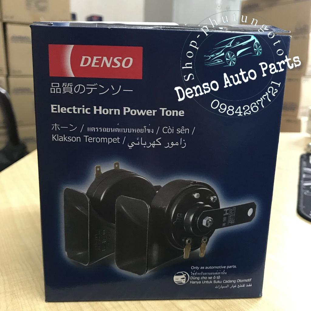 Còi sên 2 giắc Denso- Kèn sên Denso chính hãng