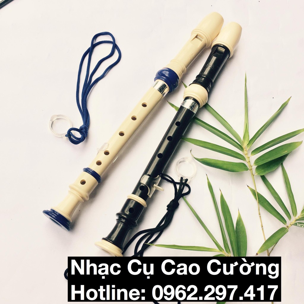 Sáo Dọc Recorder Trắng Âm Chuẩn Dễ Thổi, Phù Hợp Cho Người Mới Bắt Đầu