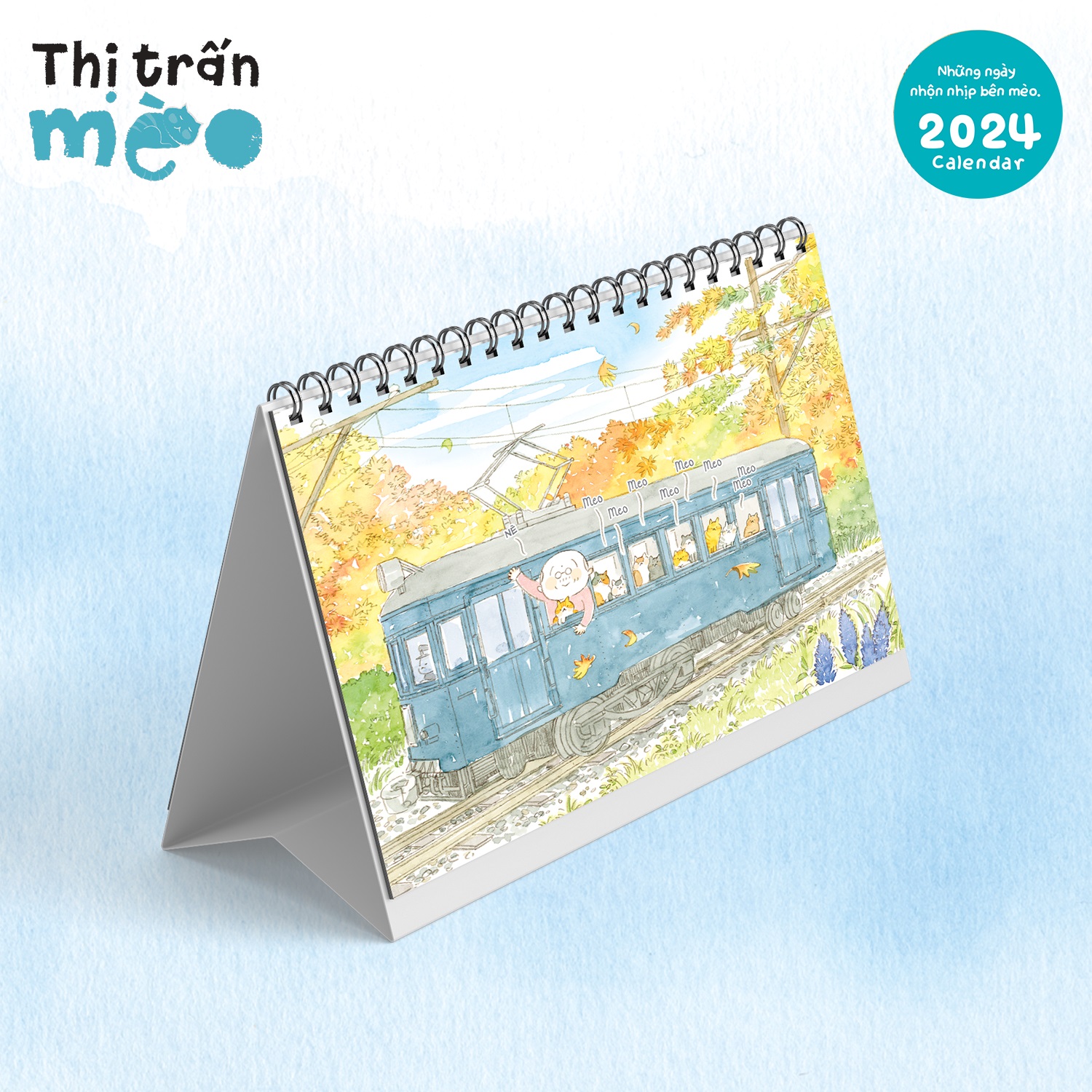 Lịch Để Bàn Thị Trấn Mèo 2025