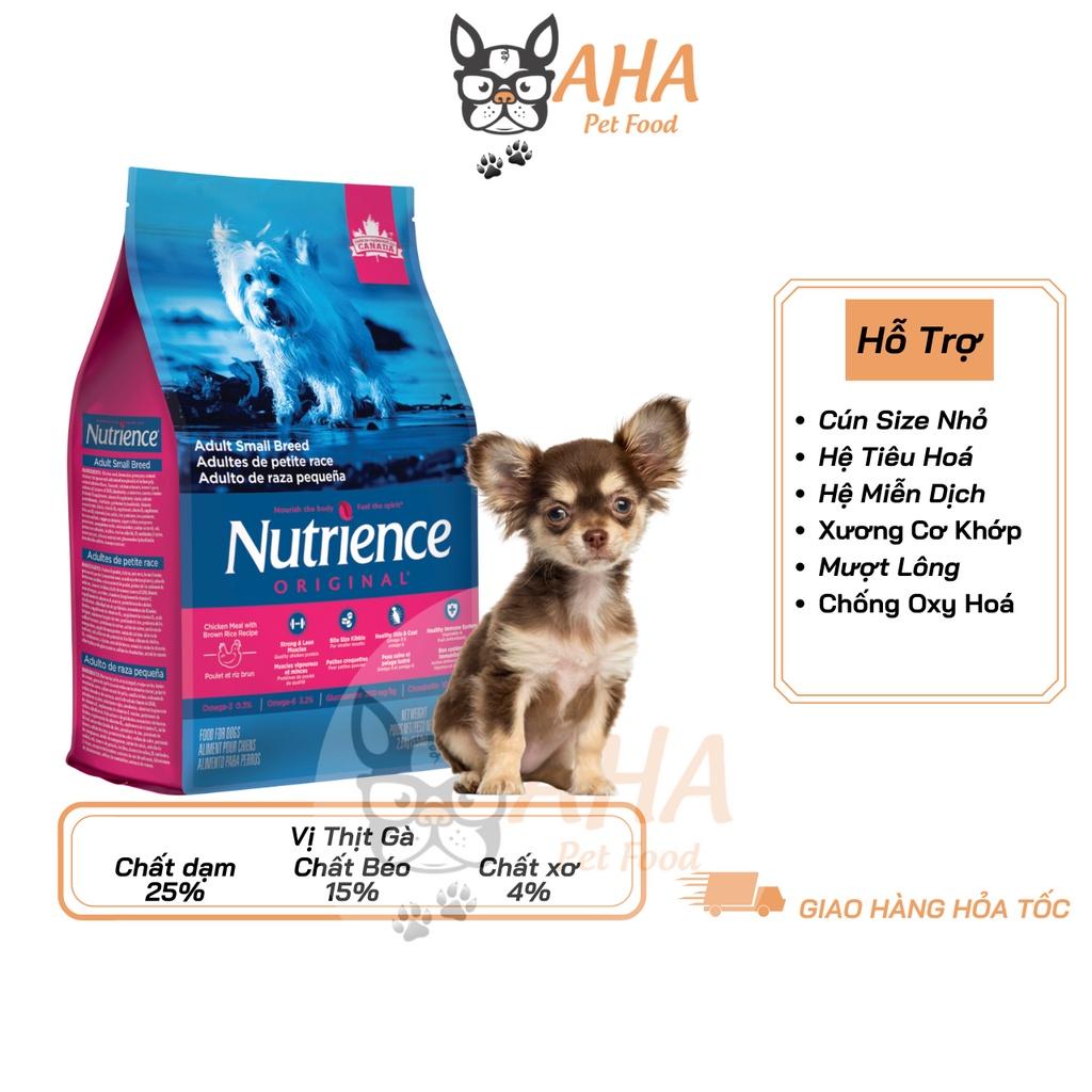 Thức Ăn Cho Chó Chihuahua Nutrience Infusion Bao 500g Dầu Cá Hồi, Da Lông Bóng Mượt - Thịt Gà, Rau Củ Quả, Trái Cây