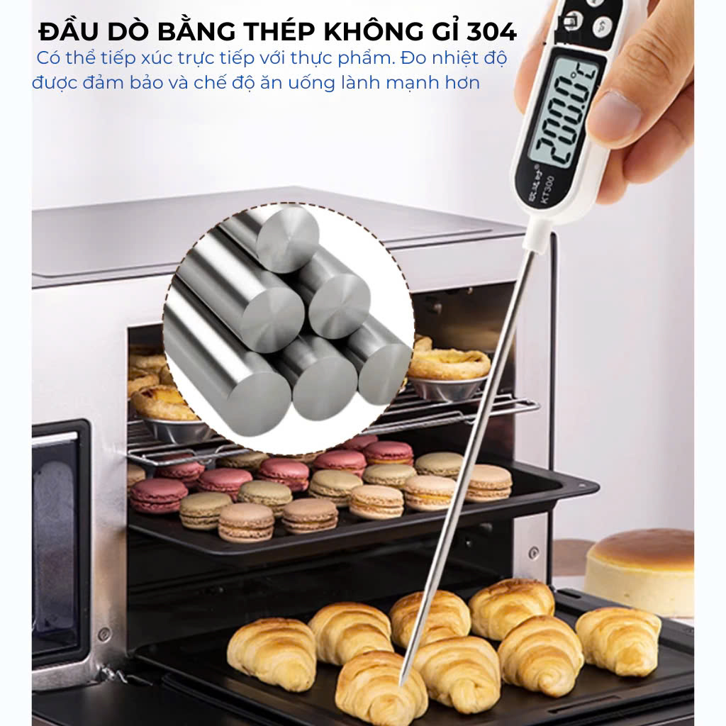 Nhiệt Kế Đo Nhiệt Độ Thức Ăn - Hàng chính hãng