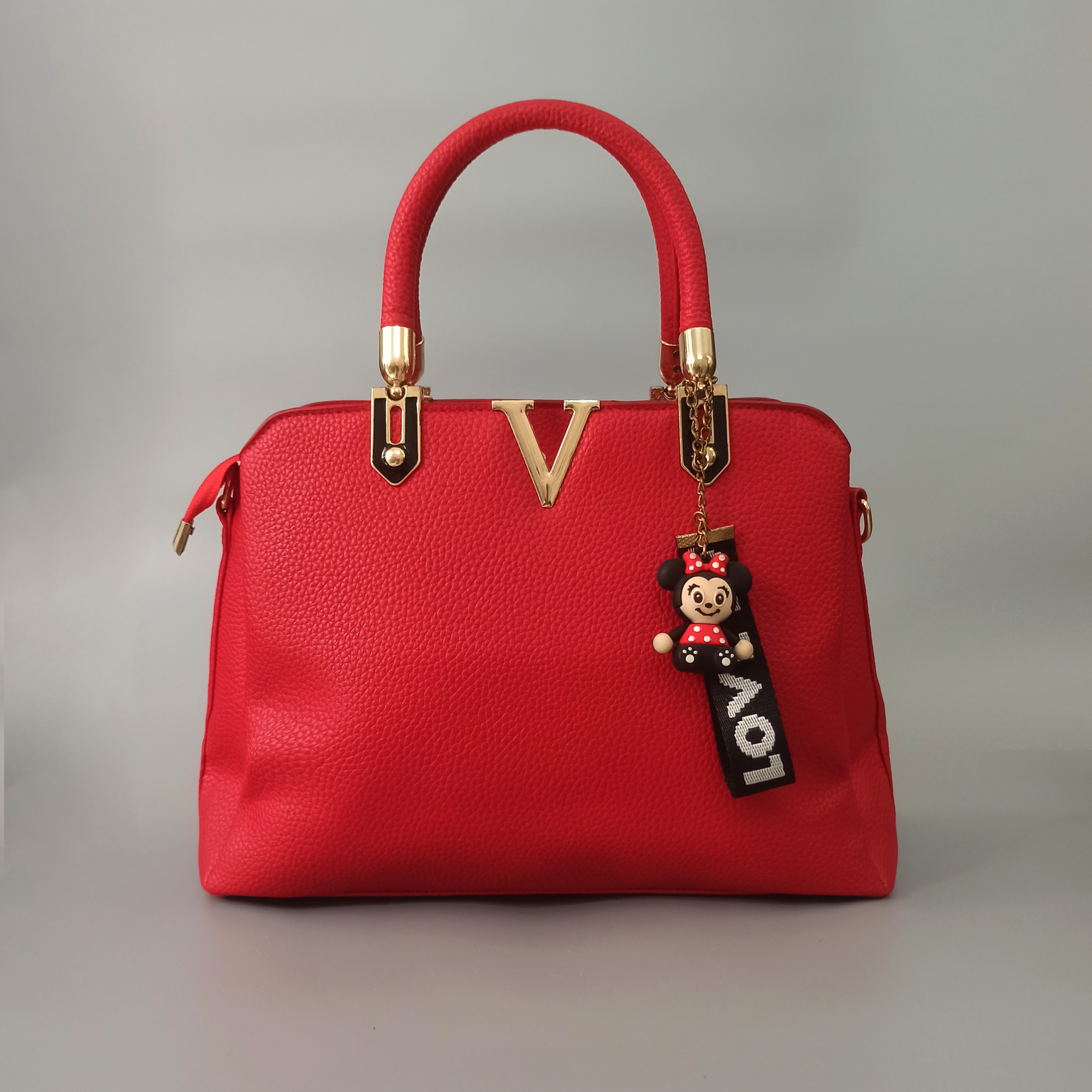Túi xách nữ công sở màu đỏ và hồng