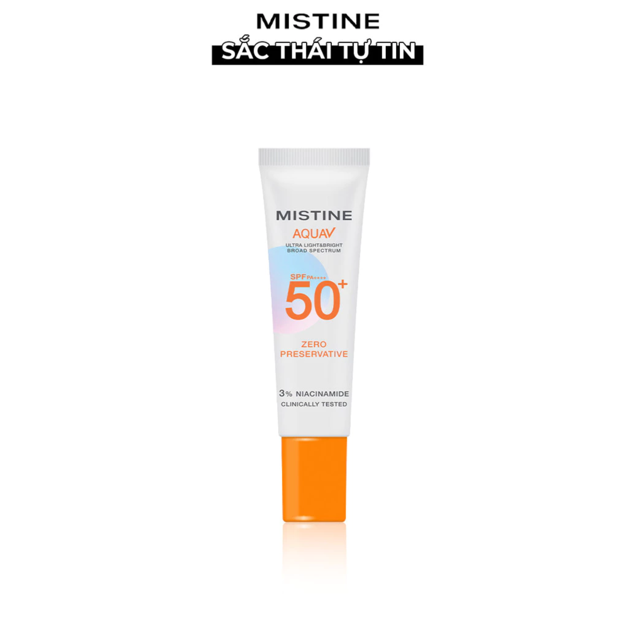 Kem chống nắng ngăn ngừa lão hóa, chống tia UV, lâu trôi suốt 24h, không gây bết dính chính hãng Mistine Thái Lan 15ml