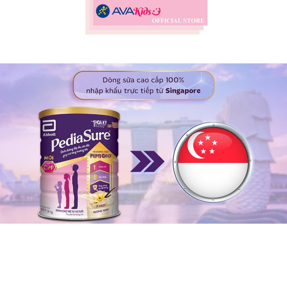 Sữa bột Abbott PediaSure BA hương vani 1.6 kg (1 - 10 tuổi)