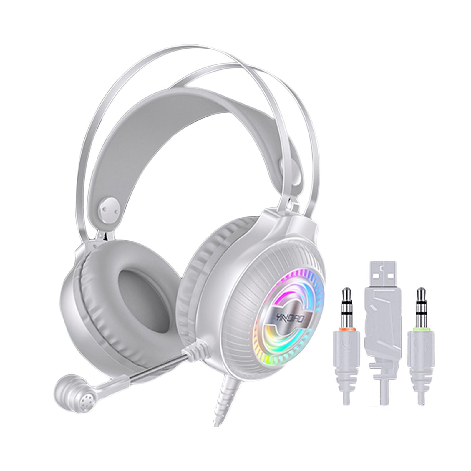 Bass Stereo Over Ear Gaming Headset Headphones for Gamer