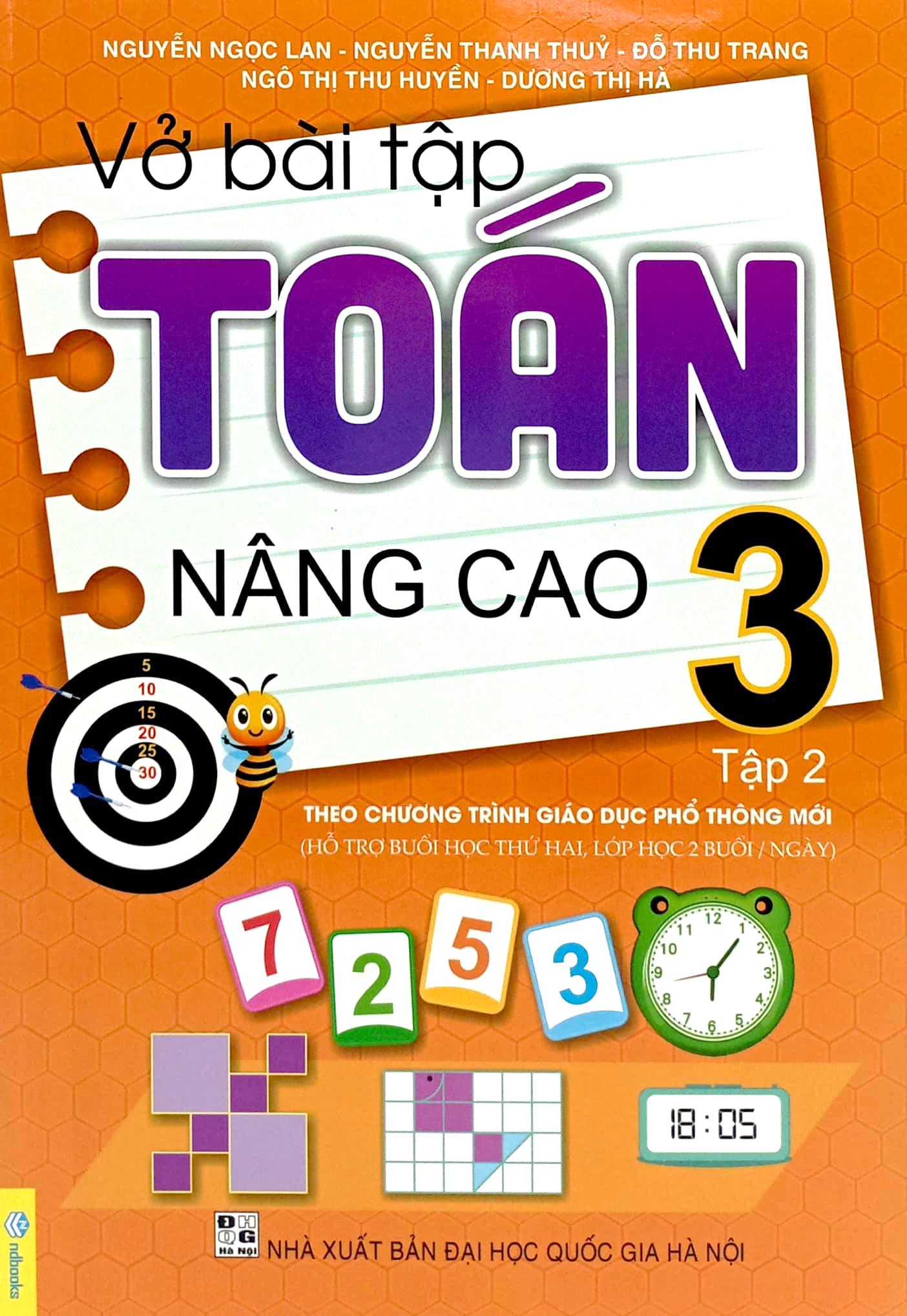 Vở Bài tập Toán Nâng Cao 3 - Tập 2