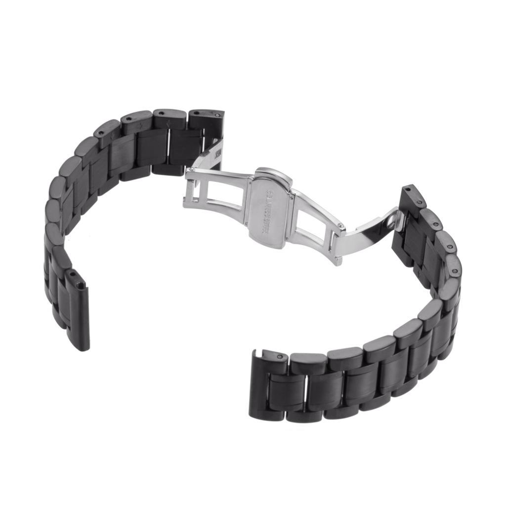 2Pack 22mm Stainless Steel Wrist Watch Band Strap For Huawei Sport Bracelet