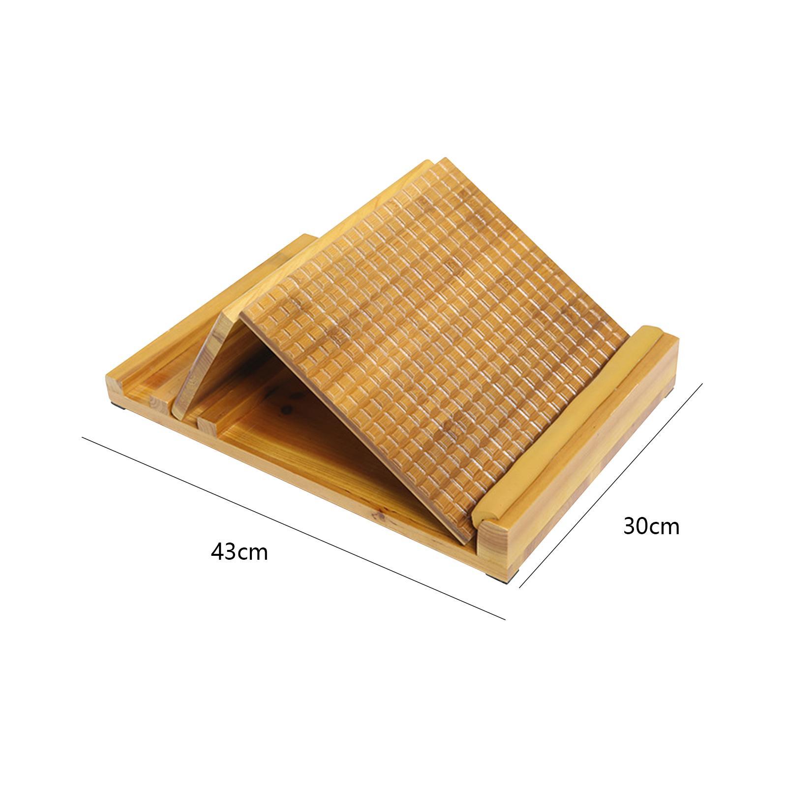 Yoga Massage Board Solid Wood Slant Board Calf Stretcher Wood Incline Board Professional Wooden Slant Board for Balancing Board Tight Calves