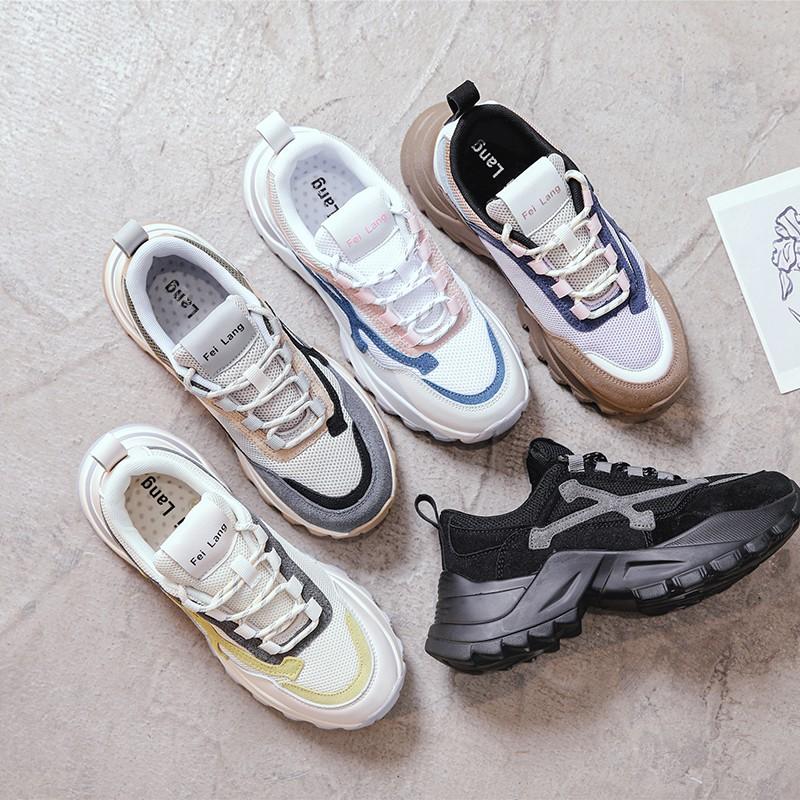 Giày thể thao nữ thoáng khí giày chạy bộ giản dị hot trend 35-40