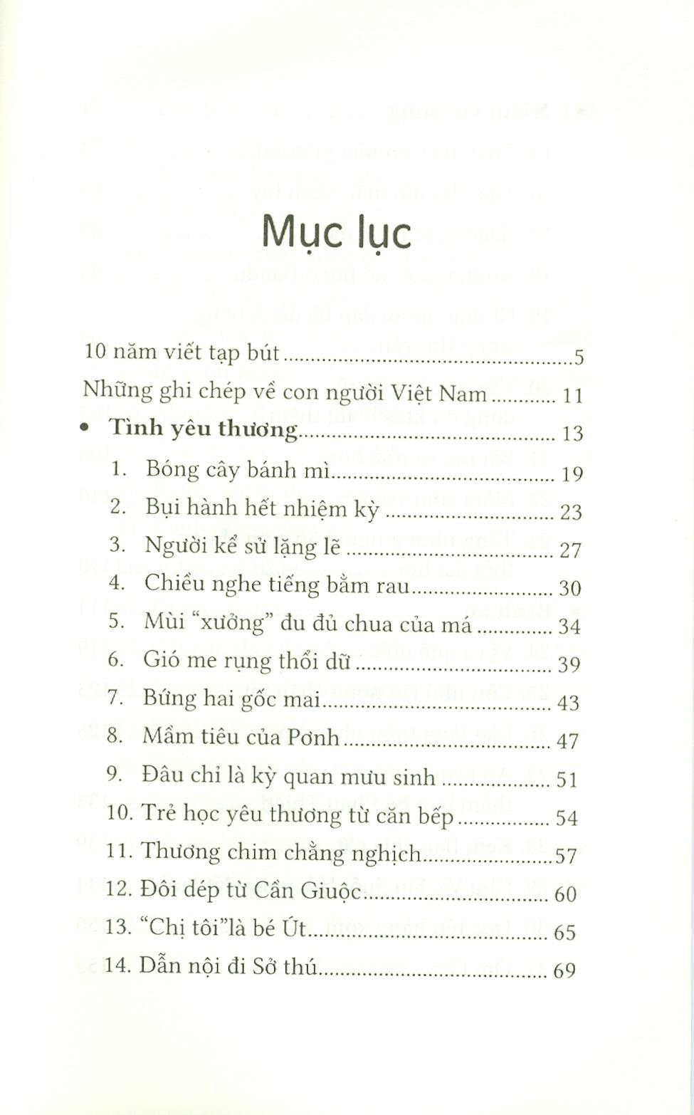 Cười Từ Nước Mắt Của Cây - Tạp Bút