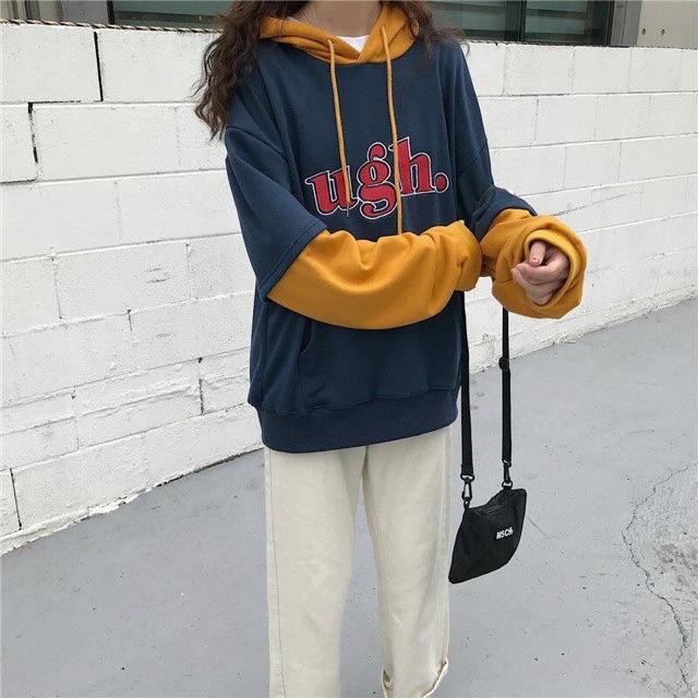 Áo Hoodie phối tay siêu chất khách nhé