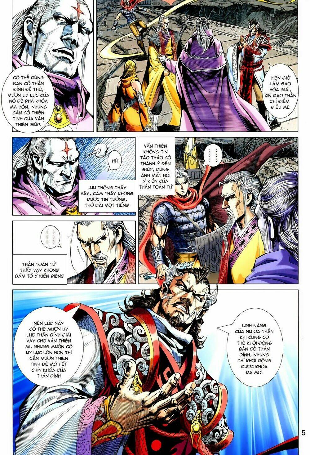 thần binh vấn thiên chapter 11 5