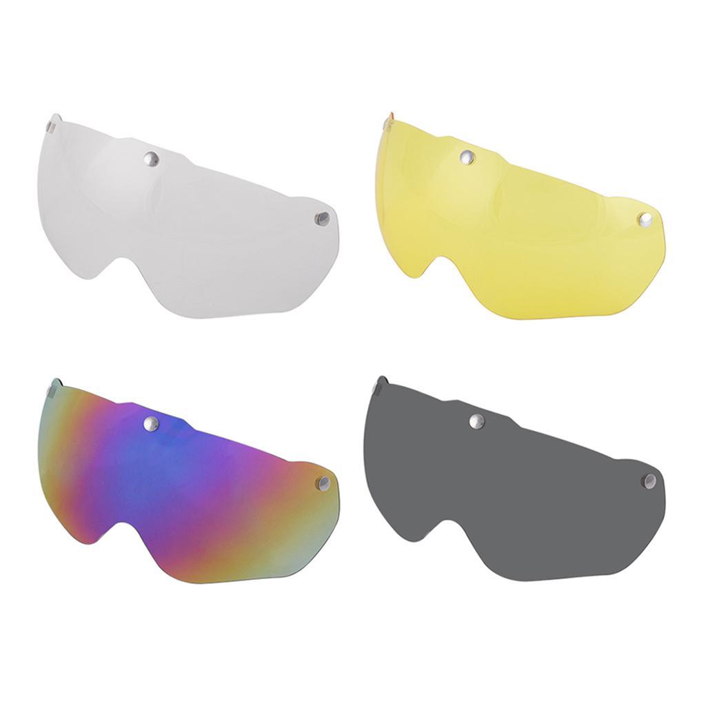 4 Piece Helmet Eye Lens Triathlon Road Mountain Cycling Helmet Lens