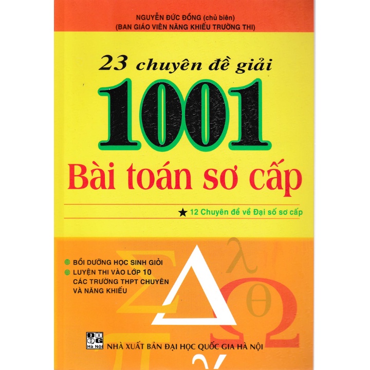 23 Chuyên Đề Giải 1001 Bài Toán Sơ Cấp - Tập 1