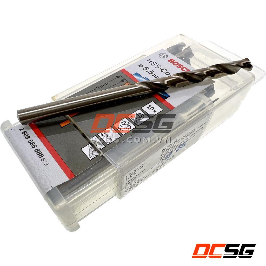 Mũi khoan thép, Inox HSS-Co 1.0-6.0mm Bosch \ DCSG