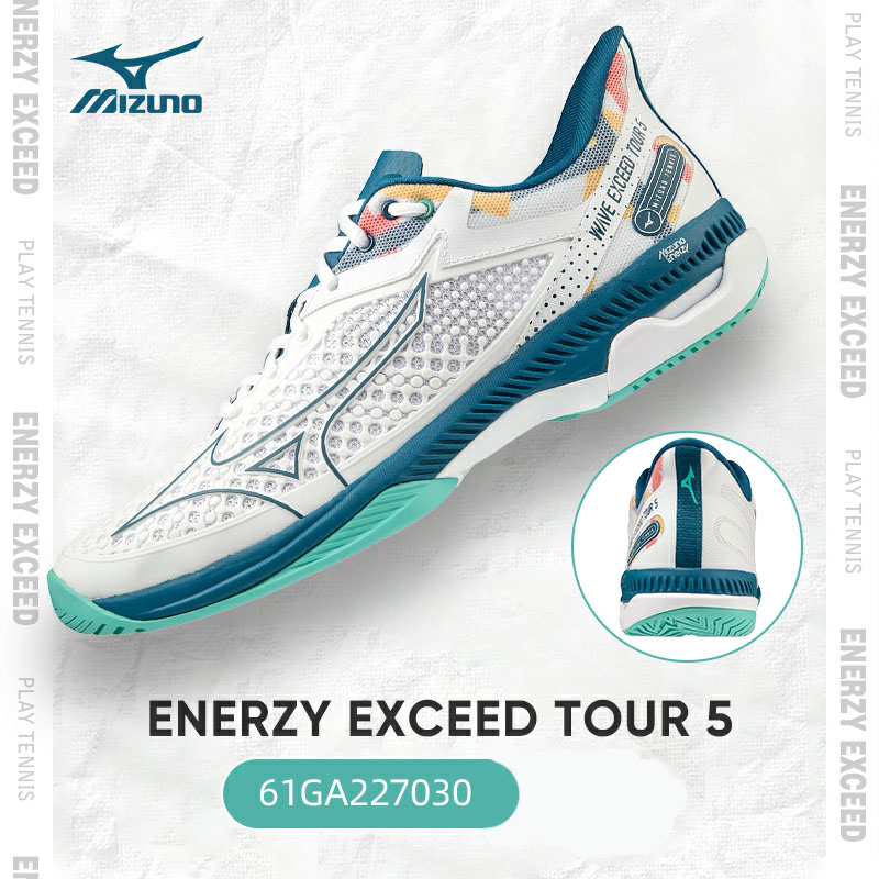 Giày Tennis chính hãng Mizuno Wave Exceed Tour 5 AC 61GA227026 dành cho nam-tặng tất thể thao bendu