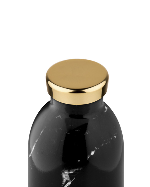 Bình giữ nhiệt chân không 24 Bottles Clima, dung tích 330ml, màu đen vân đá