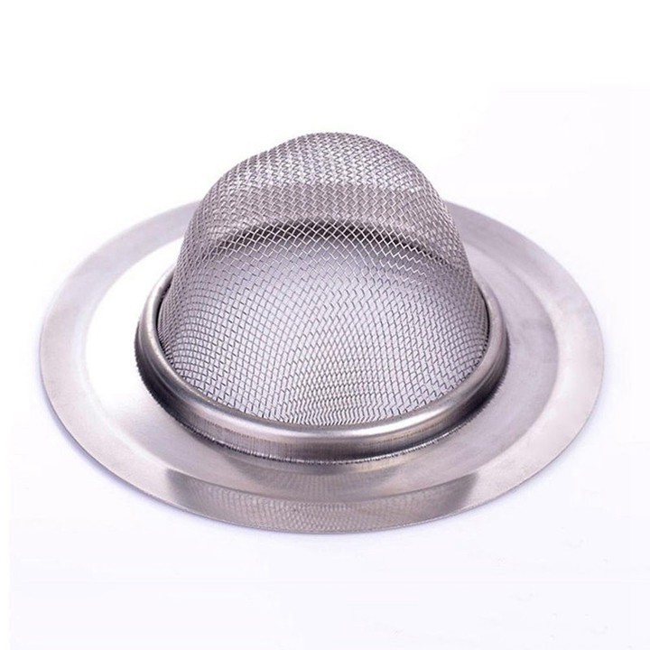 Lưới Lọc Rác, Lưới Inox Lọc Rác Bồn Rửa Chống Tắc Nghẽn Không Gỉ - Hàng Chính Hãng MINIIN Loại 1