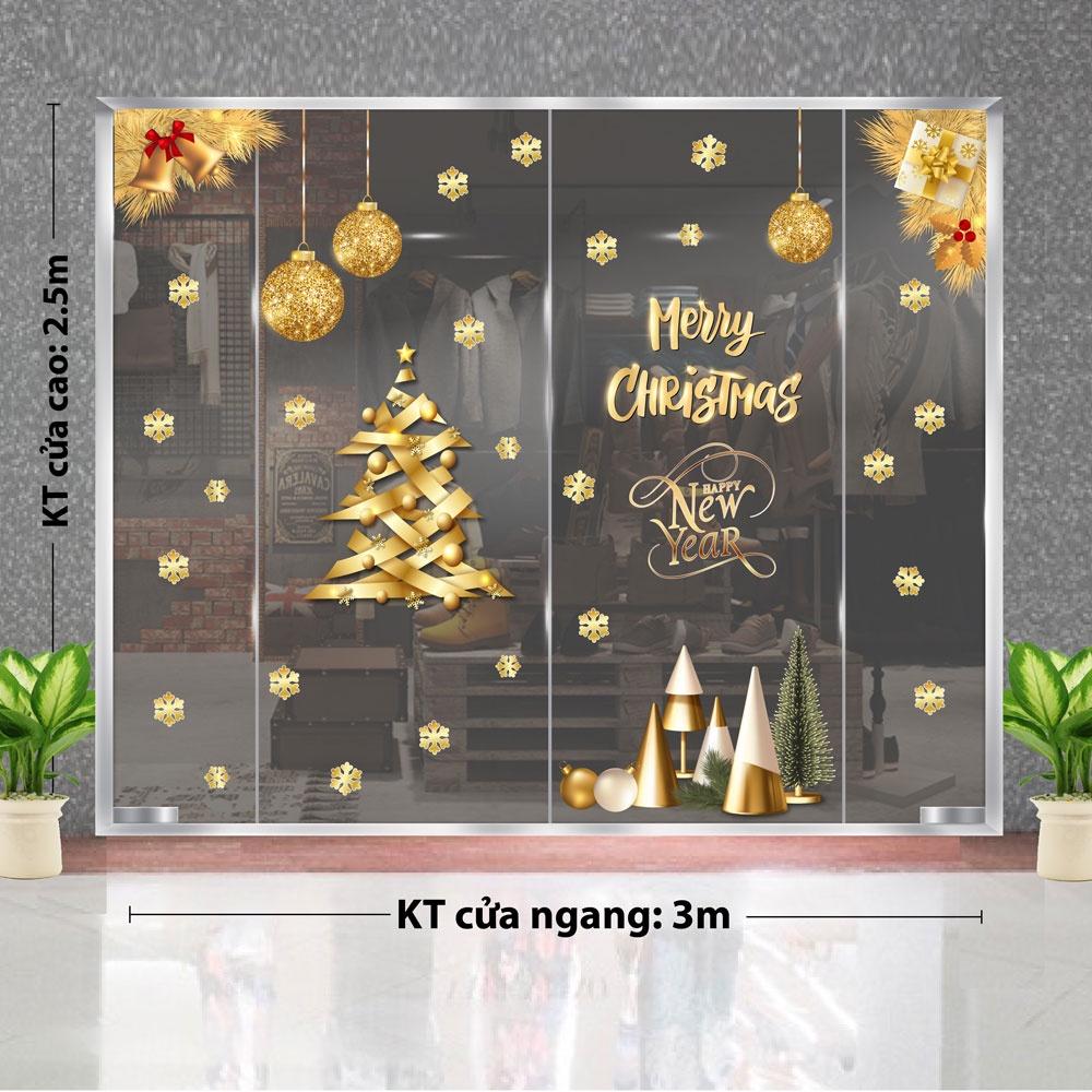 DECAL TRANG TRÍ GIÁNG SINH NOEL SỐ 90