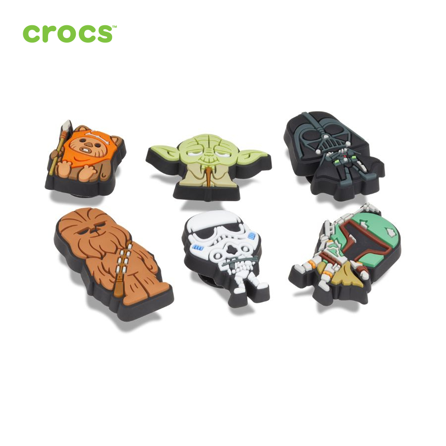 Sticker nhựa jibbitz unisex Crocs Star Wars Character