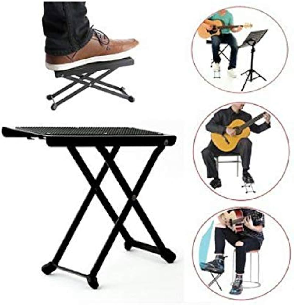 Ghế Gác Chân Guitar Chuyên Dụng |  Thiết Kế Chắc Chắn, Gấp Gọn Tiện Lợi