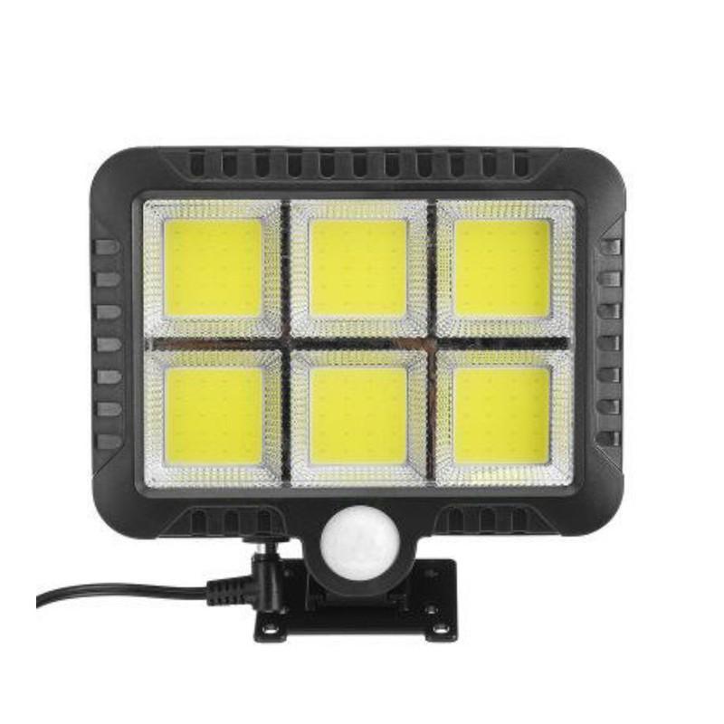 Đèn led cob 100 và led cob 120 năng lượng mặt trời cảm biến hồng ngoại dây dài 5 m pin tách rời