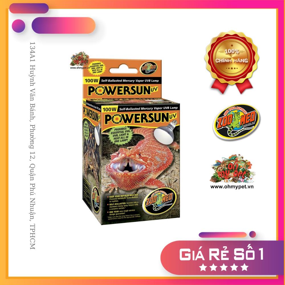 Đèn sưởi cung cấp UVA và UVB cho bò sát PowerSun UV chất lượng niken mạ đề để chống ăn mòn