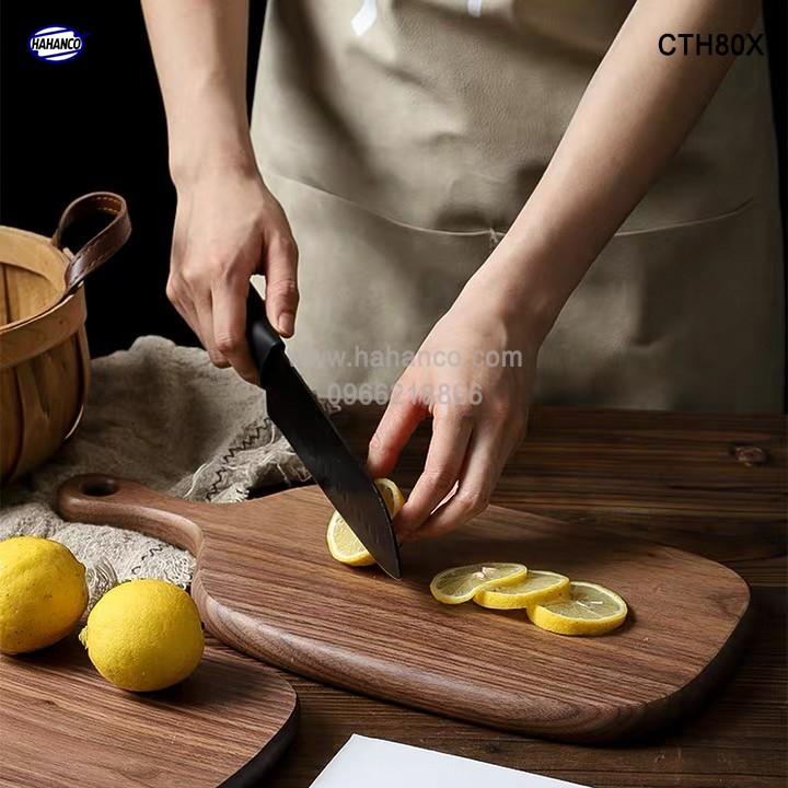 Thớt gỗ óc chó nhập khẩu Mỹ ️ khay bánh mì/ bít tết/ pizza/ phụ kiện chụp ảnh