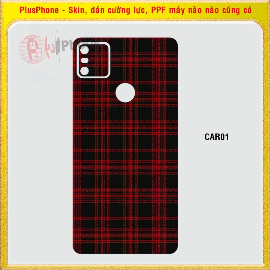 Dán Skin mặt sau cho Bphone 3, 3 Pro, Bphone B86, B86s mẫu Thom Browne, matrix camo