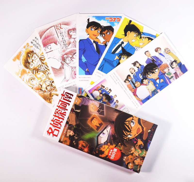 Hộp ảnh postcard Conan - Thám Tử Lừng Danh bưu thiếp anime