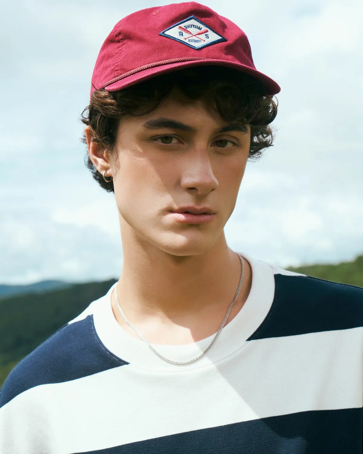 Nón lưỡi trai nam hình thêu. Freesize - ROUTINE 10F25CAP006