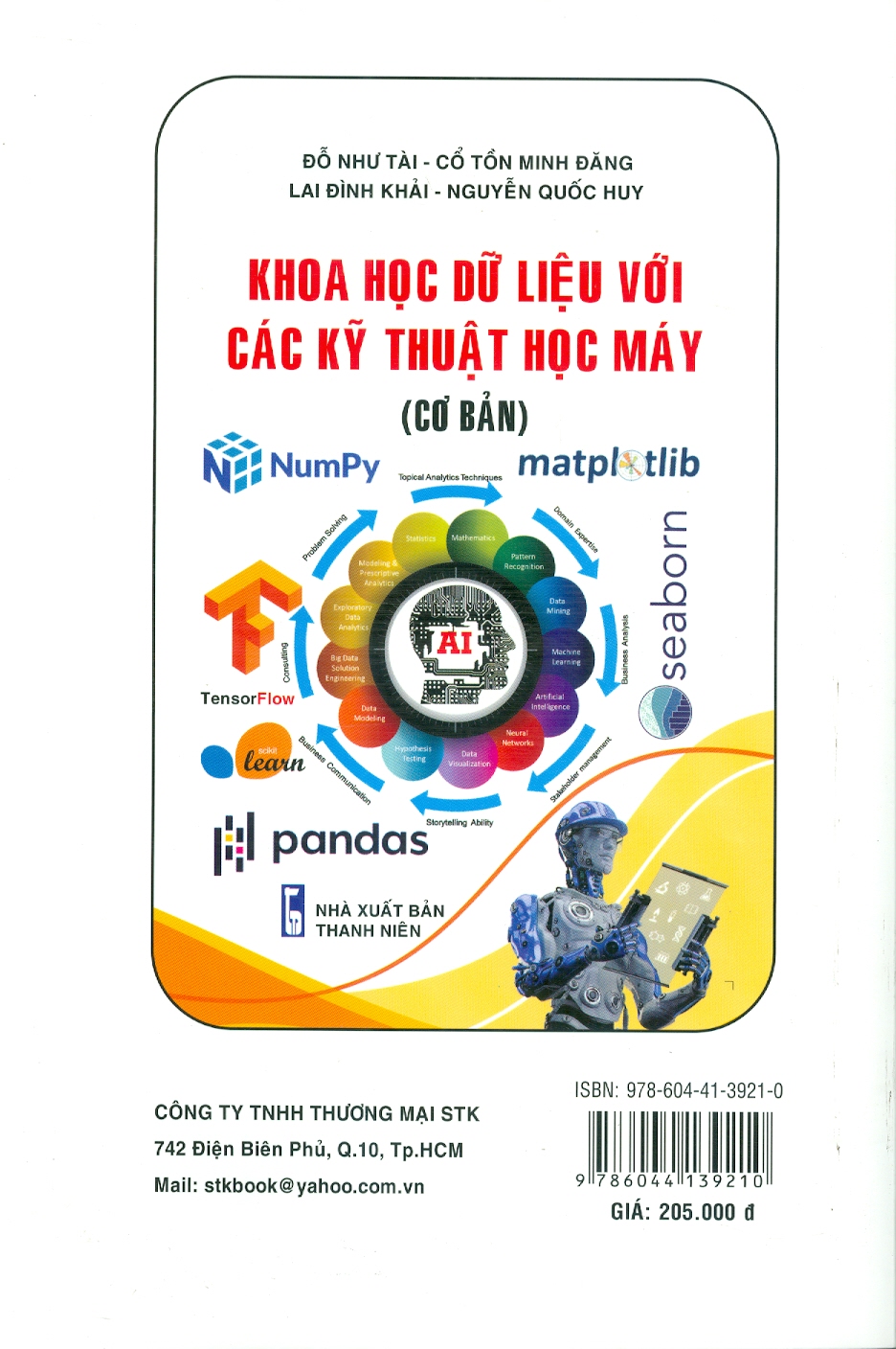 Khoa Học Dữ Liệu Với Các Kỹ Thuật Học Máy (Cơ Bản) - Đỗ Như Tài, Cổ Tồn Minh Đăng, Lai Đình Khải, Nguyễn Quốc Huy