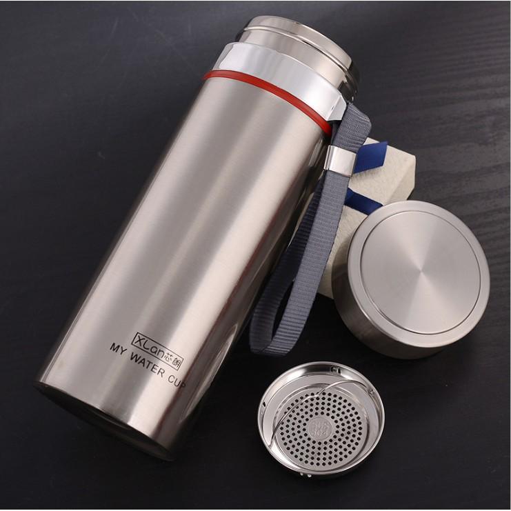 Bình Giữ Nhiệt, Ly Giữ Nhiệt Inox Không Gỉ Dung Tích 1000ml Sang Trọng