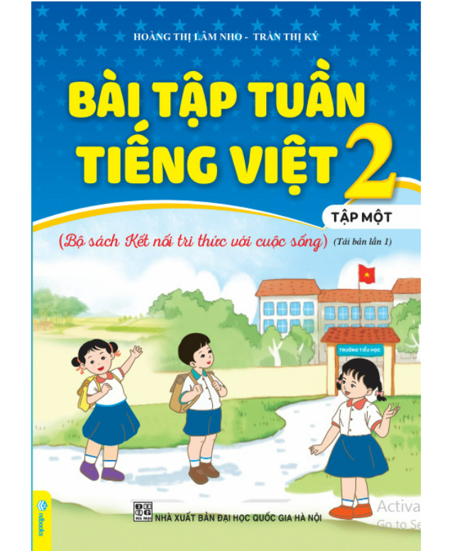 Sách - Bài Tập Tuần Tiếng Việt 2 - Tập 1