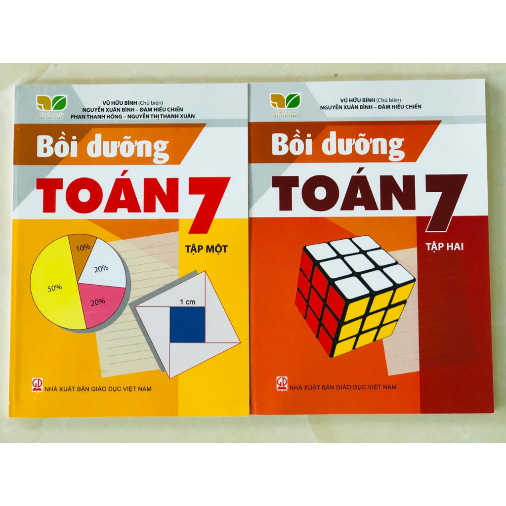 Sách - Combo 2 quyển Bồi Dưỡng Toán Lớp 7 - Kết Nối Tri Thức Với Cuộc Sống