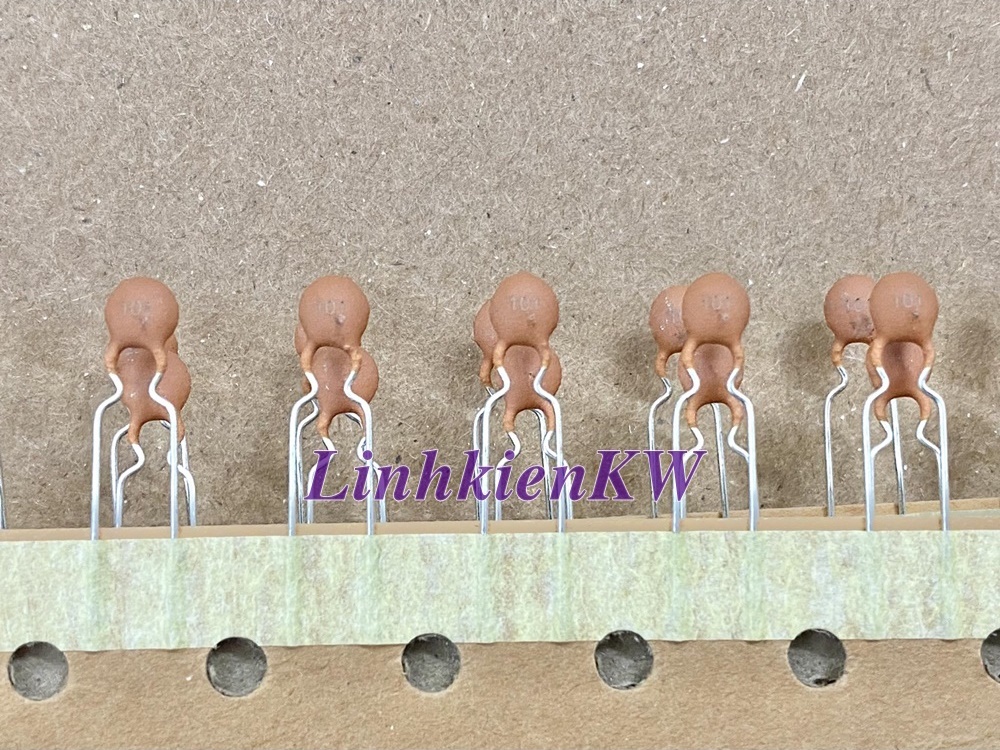 Tụ gốm 101 Đóng Dây Loại Xịn 50v.