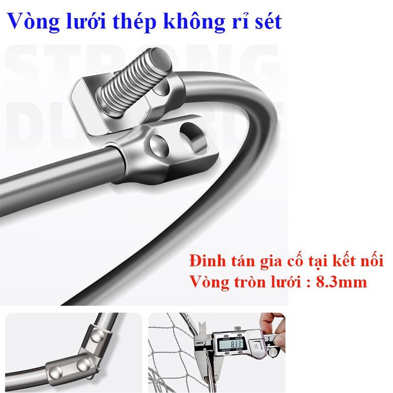 Vợt vớt Cá Hợp kim cao cấp đủ size siêu bền KK-17