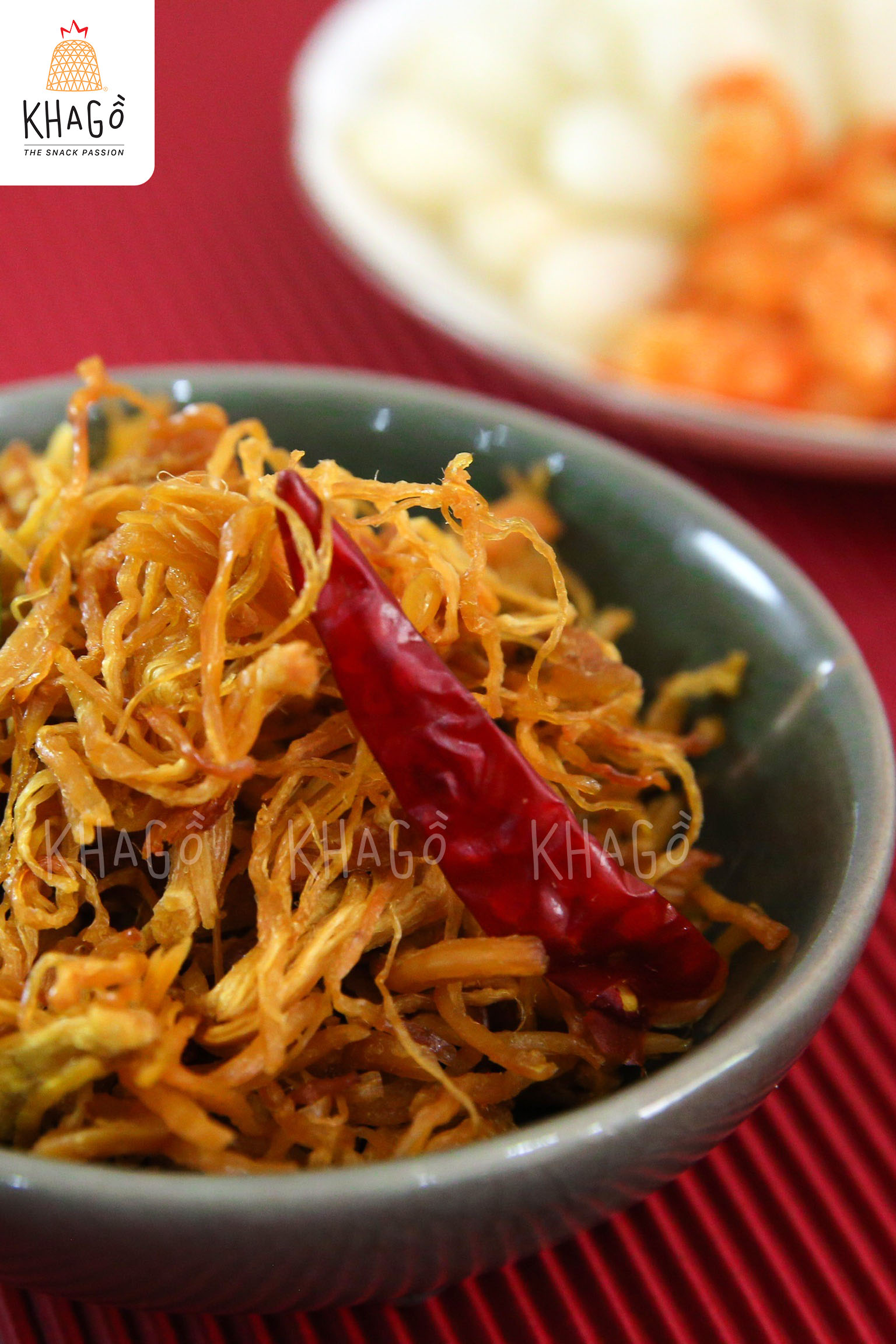 KHÔ GÀ NGUYÊN VỊ 300gr | Không lá chanh, không bơ tỏi | KHA GỒ| Quà tết 2024, ăn vặt văn phòng, du lịch, đặc sản Sài Gòn