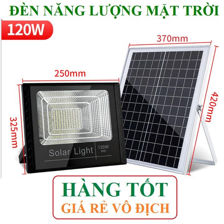 Đèn LED pha năng lượng mặt trời kéo dài 5m, 65w, 120w