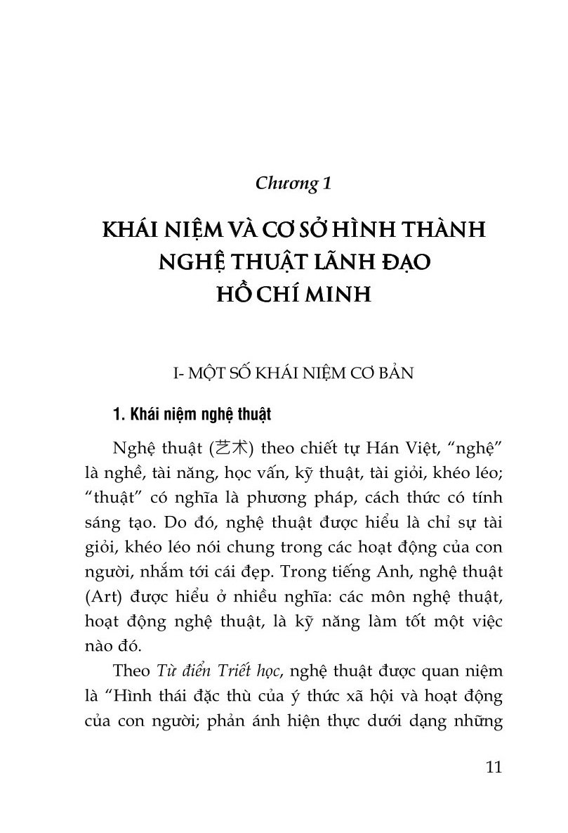 Nghệ thuật lãnh đạo Hồ Chí Minh ( bản in 2024)