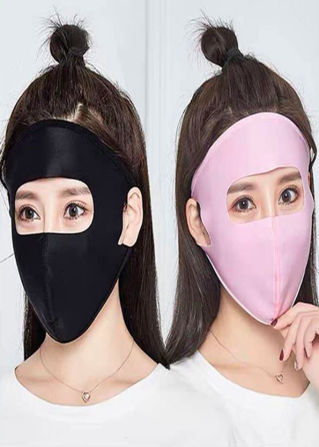 Combo 2 khẩu trang ninja chống nắng, chống tia UV (giao màu ngẫu nhiên)