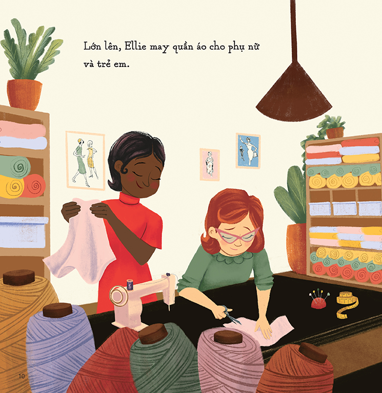 Sách tranh song ngữ Bộ áo phi hành gia - ehomebooks