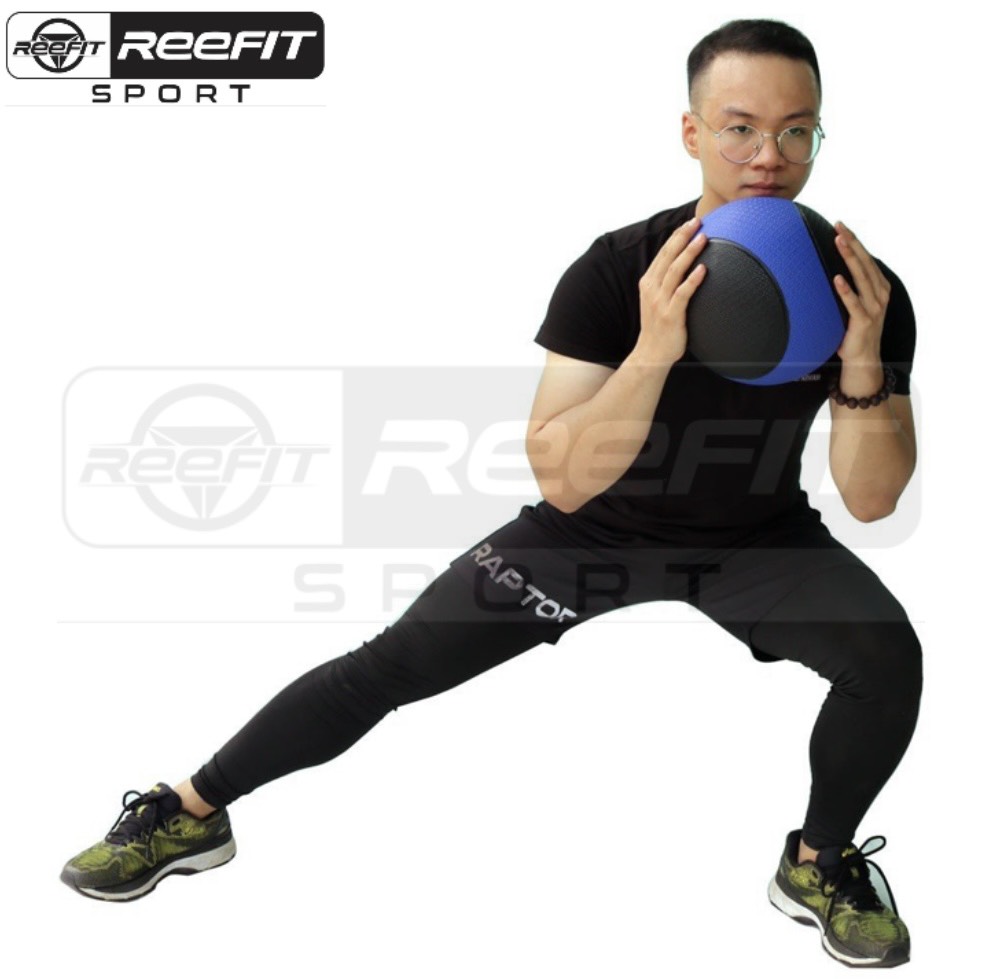 Bóng tạ tập thể lực Medicineball-5400 3kg