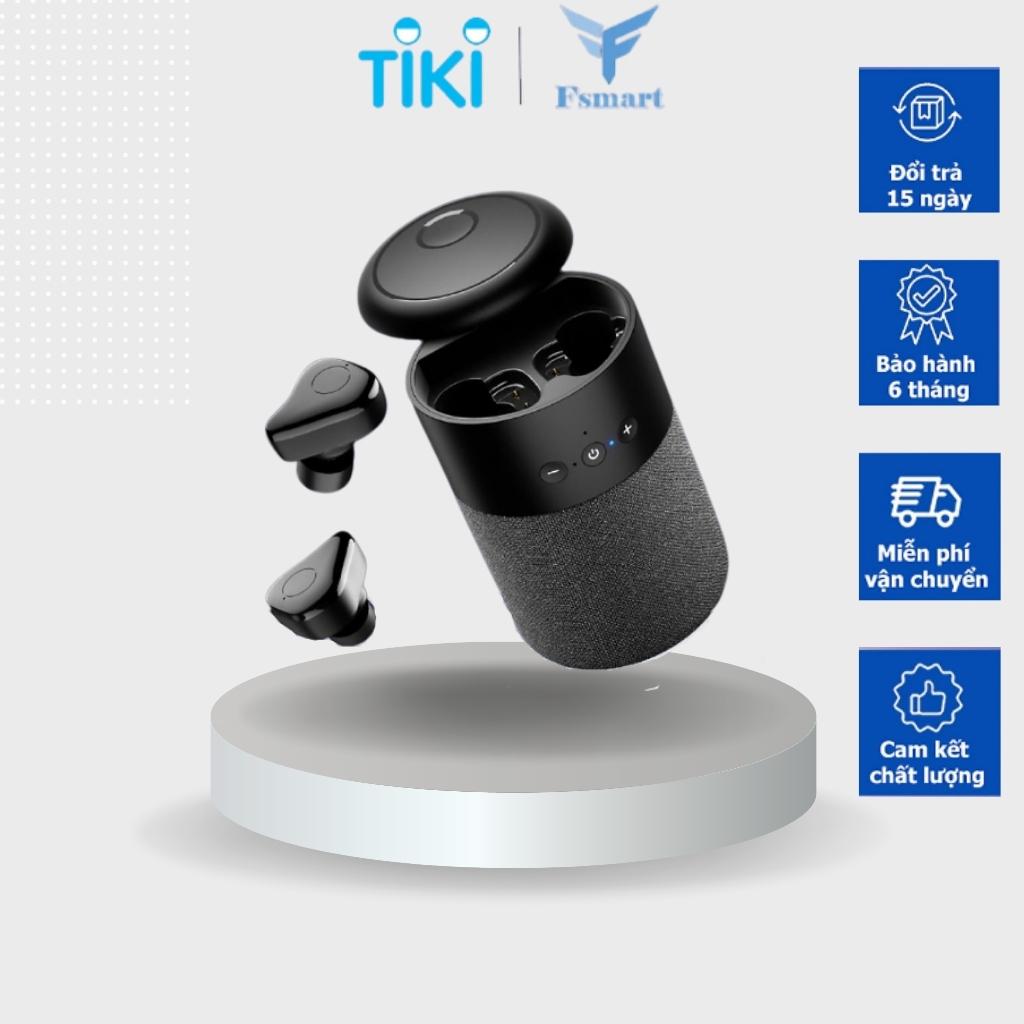 Loa Tích Hợp Tai Nghe Bluetooth Không Dây 2 IN 1 SeaSy SS67 Phiên Bản 2022 {CỰC CHẤT} – TẶNG KÈM BỘ PHỤ KIỆN 139K, Loa Kèm Tai Nghe Nhét Tai Thể Thao Chống Nước IPX6, Âm Thanh Vòm, Bluetooth 5.0 Hỗ Trợ Đàm Thoại - Hàng Chính Hãng