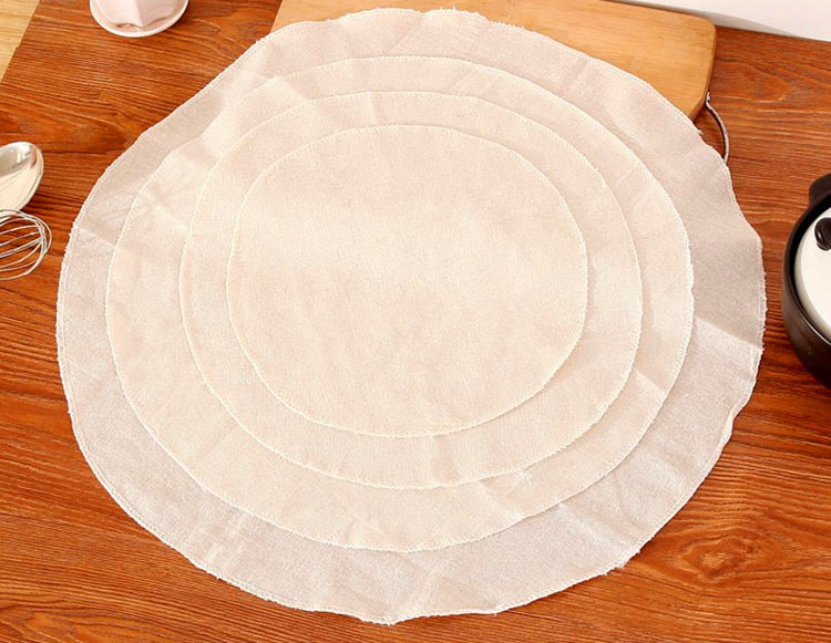 Khăn Lót Hấp Bánh Bao 28*28cm ( bộ 10 khăn )