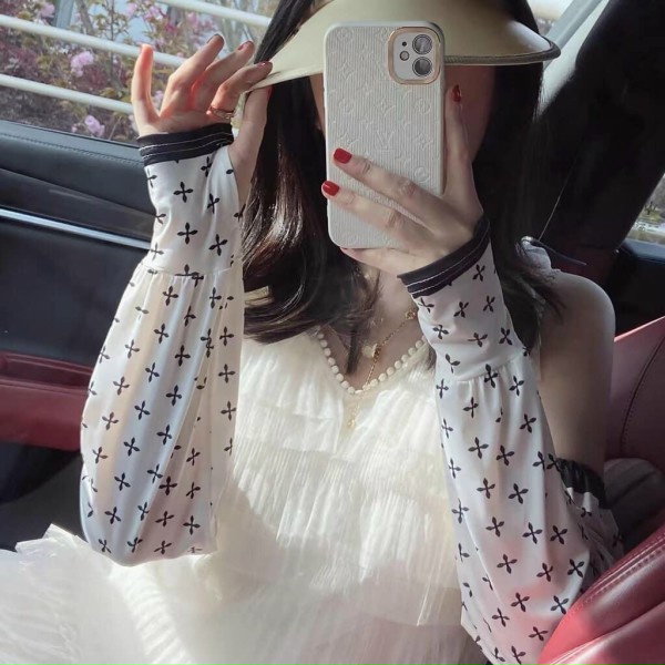 Tay Áo Chống Nắng Dáng Rộng Bằng Lụa Mát Chống Tia Cực Tím Thời Trang Mùa Hè Cho Nữ - ssshop phụ kiện